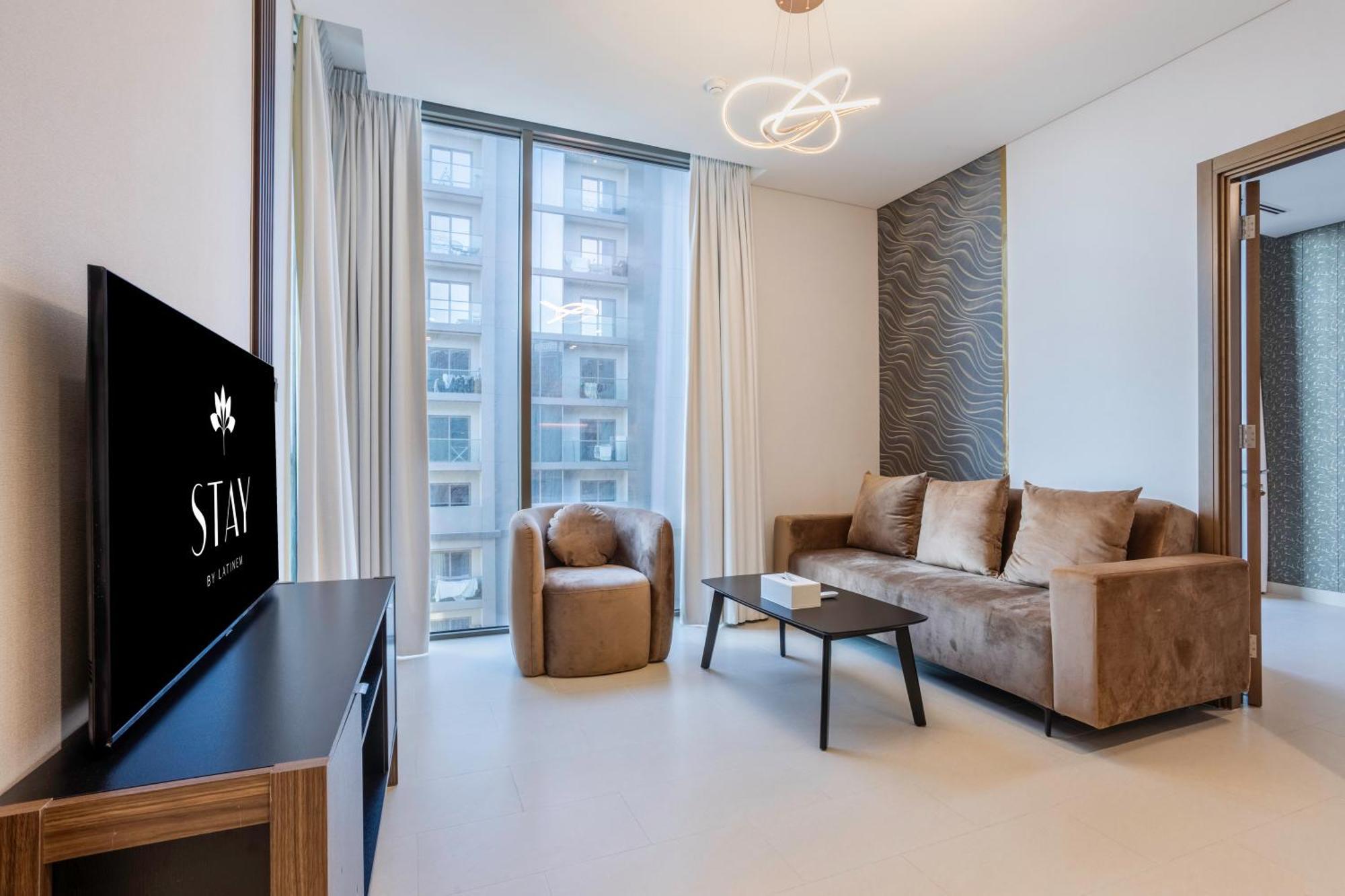 Stay By Latinem Luxury 1Br Plus Study Holiday Home Cv A2712 Near Downtown Dubai Buitenkant foto